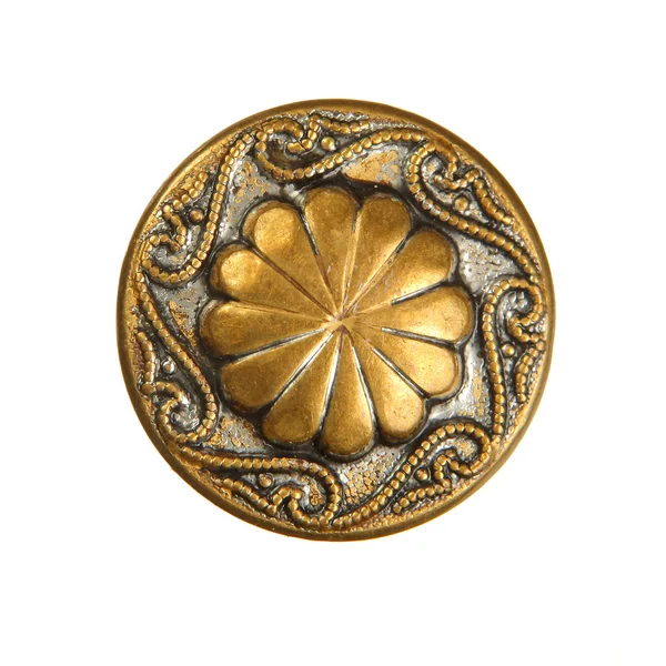 Eski dekoratif düğmesi — Stok fotoğraf