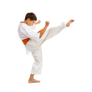 kimono yapım tekme genç çocuk