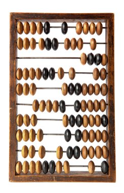 eski ahşap abacus