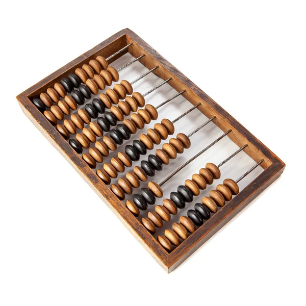 Gamla trä abacus — Stockfoto