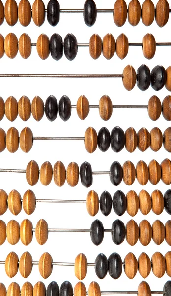 Wooden abacus beads — Stock Photo, Image