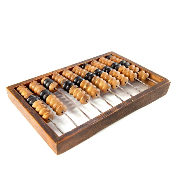 Gamla trä abacus — Stockfoto