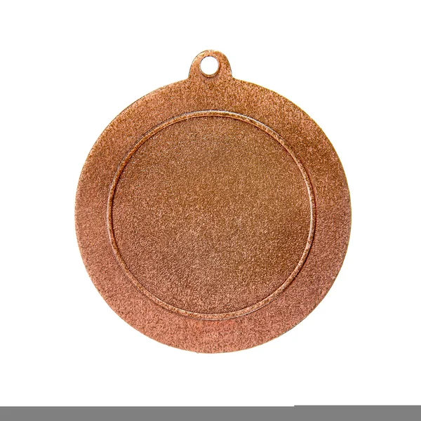 Medaglia di bronzo isolata — Foto Stock