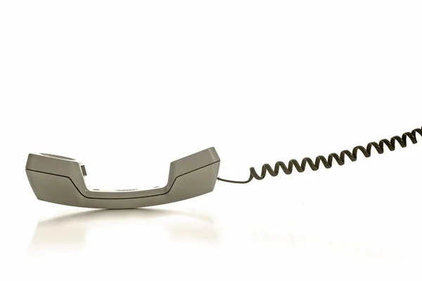 Line telephone receiver — Stock Photo, Image