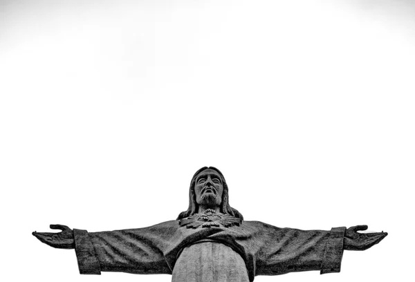 Cristo Rei estatua de Lisboa — Foto de Stock