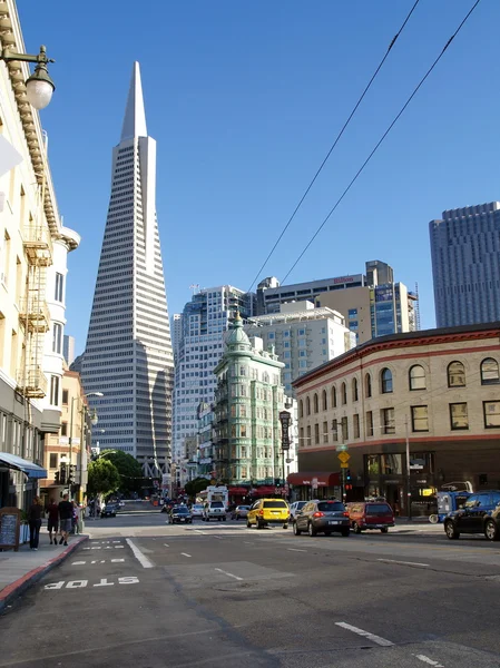 Transamerica bank building, San Francisco — Stock Photo, Image