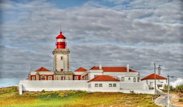 在葡萄牙，在 cabo da roca 灯塔 — 图库照片