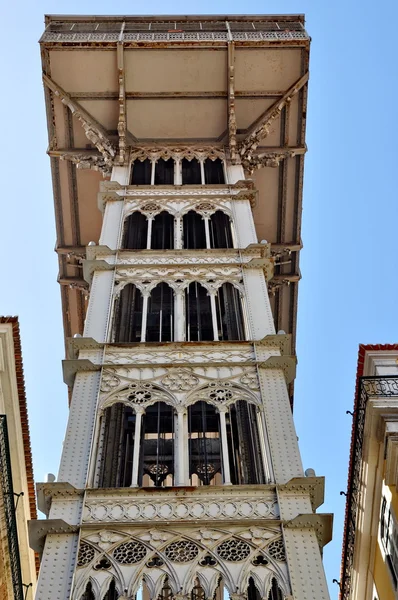 Ascensor de Santa Justa, Lisboa, Portugal — Foto de Stock