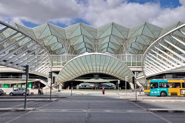 Estação Ferroviária Gare do Oriente em Lisboa — Fotografia de Stock