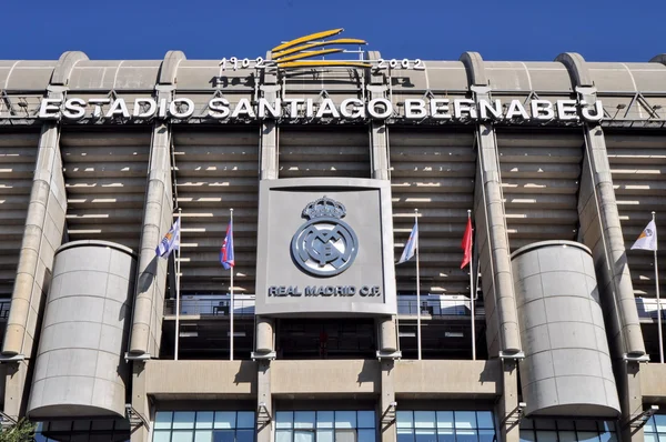 MADRID, SPANIA-SEPTEMBRIE 30: Stadionul Santiago Bernabeu din Real Mad — Fotografie, imagine de stoc
