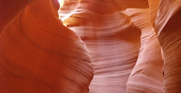 Abstract curves of Antelope Canyon Stock Photo