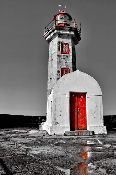 Lighthouse of Porto (Portugal) — Stock Photo, Image