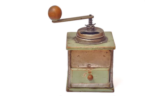 Coffee grinder, isolated — Stock Photo, Image
