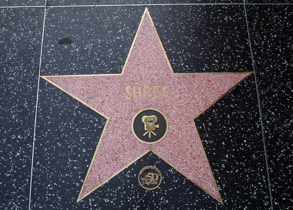 Gwiazdy shrek w hollywood — Zdjęcie stockowe