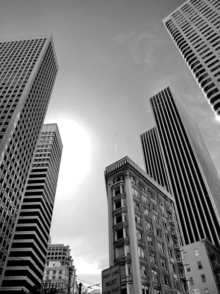 Skyscrapers in downtown — Stock Photo, Image