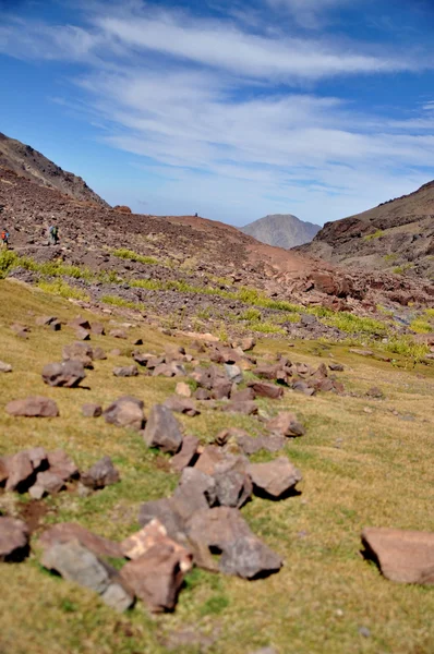 Trekking in the mountains — Stock Photo, Image