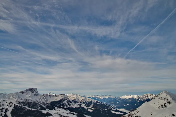 Nassfeld Avusturya dağlarında — Stok fotoğraf