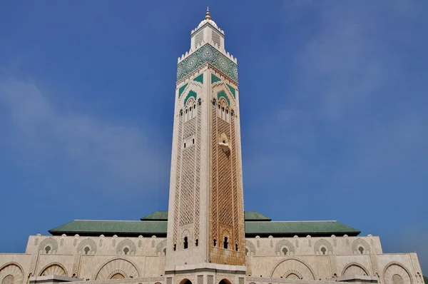 Στο τζαμί hassan ii, που βρίσκεται στην Καζαμπλάνκα είναι η μεγαλύτερη mosqu — Φωτογραφία Αρχείου