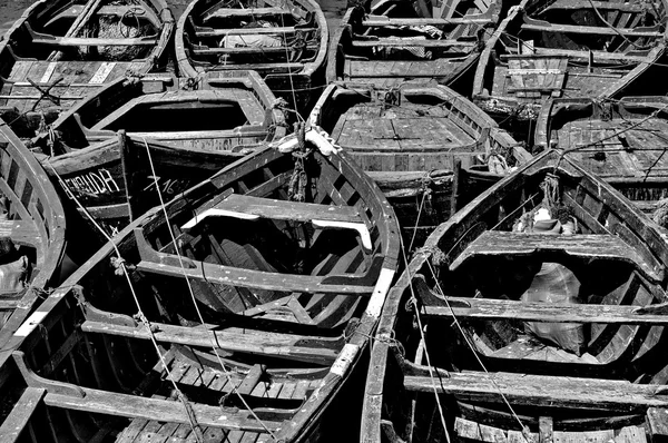 Fishing boats of Essaouira, Morocco — Stock Photo, Image