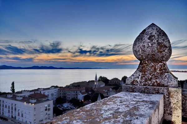 Rozhledna v Zadaru — Stock fotografie