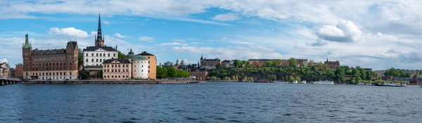 Vista Gamla Stan Ciudad Vieja Estocolmo Capital Suecia Europa — Foto de Stock