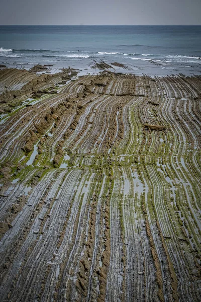 스페인 푸코아 해변에 바스크 코스트 — 스톡 사진