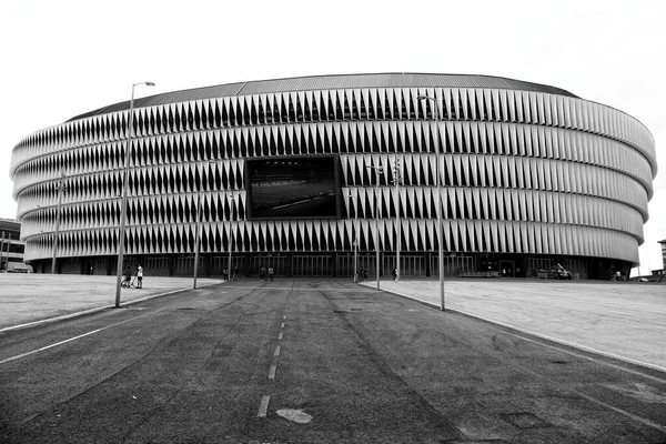 Legendární Stadion San Mames Atletického Fotbalového Týmu Bilbao Bilbao City — Stock fotografie