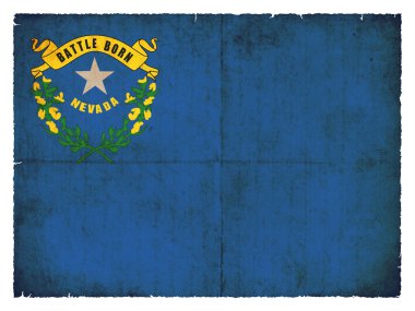 Nevada (ABD bayrağı Grunge)