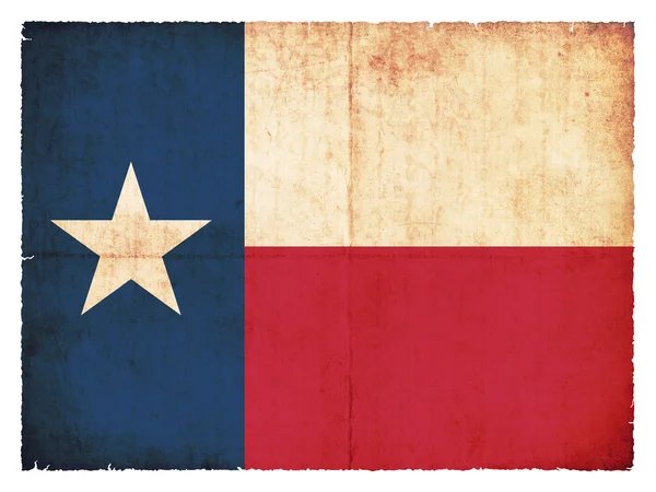 Grunge flag of Texas (USA) — Stock Photo, Image