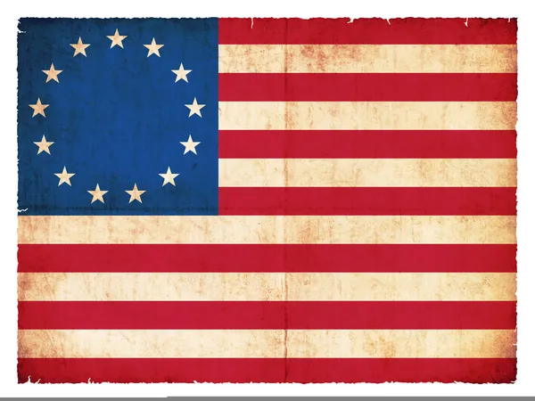 Historic Grunge flag of the USA — Stock Photo, Image