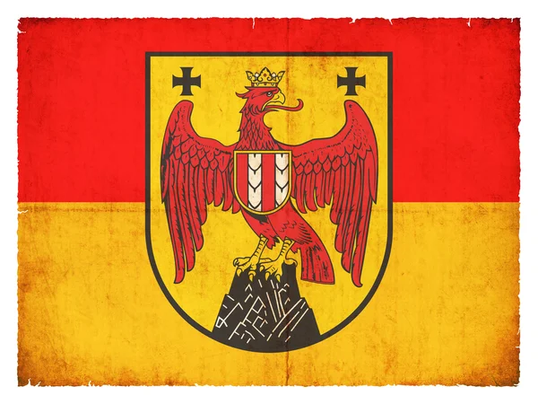 Grunge flag of Burgenland (Austria) — Stock Photo, Image