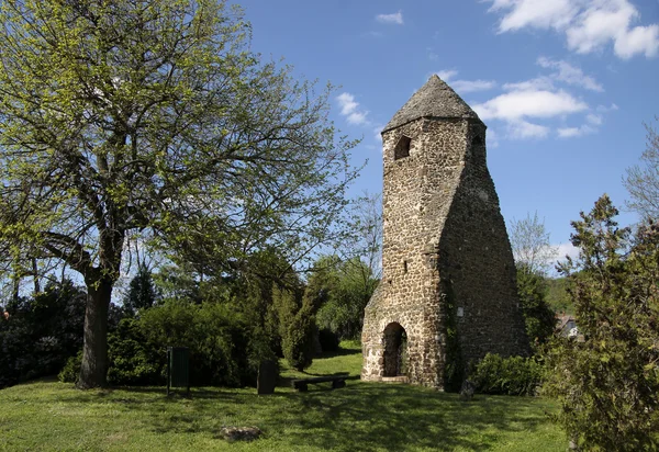 Church ruins of Avesi in Szigliget — Stock Photo, Image