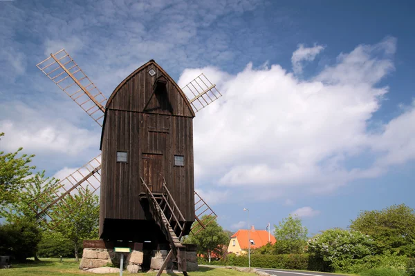 Bornholm yel değirmeni — Stok fotoğraf