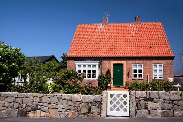 Bornholm pastoral müstakil ev — Stok fotoğraf