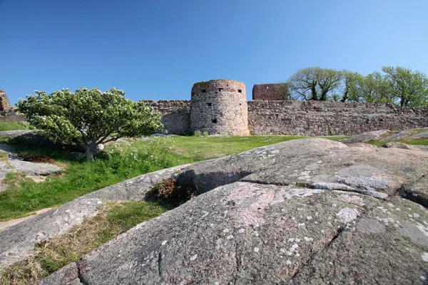 Hammershus castle ruin — Stock Photo, Image