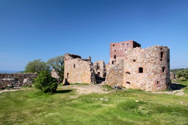 Hammershus kale harabe