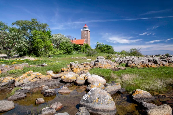 Lighthouse of Svaneke — Stock Photo, Image