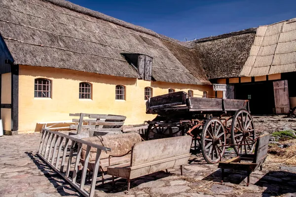 ฟาร์มเก่าที่ Bornholm — ภาพถ่ายสต็อก