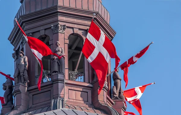 Torony a Christiansborg Castle — Stock Fotó