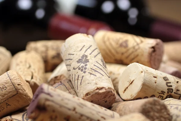 Corks on a heap — Stock Photo, Image