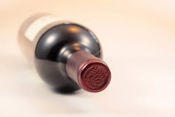 Red wine bottle — Stock Photo, Image