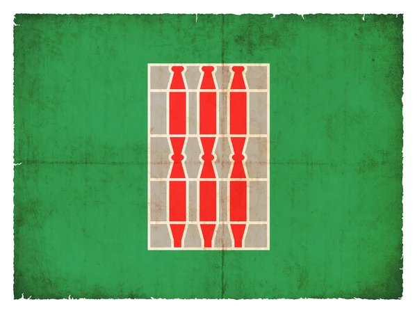 Grunge Flagge von Umbrien (Italien) — Stockfoto
