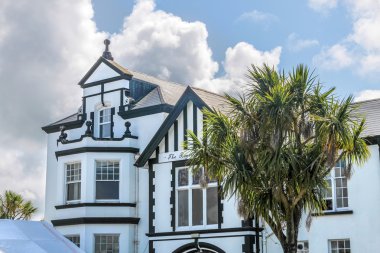 valentia İzlanda üzerinde tarihi bir ev