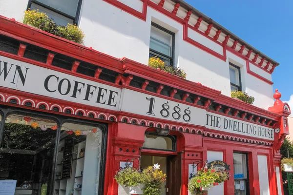 Historisches Kaffeehaus auf Valentia Island — Stockfoto