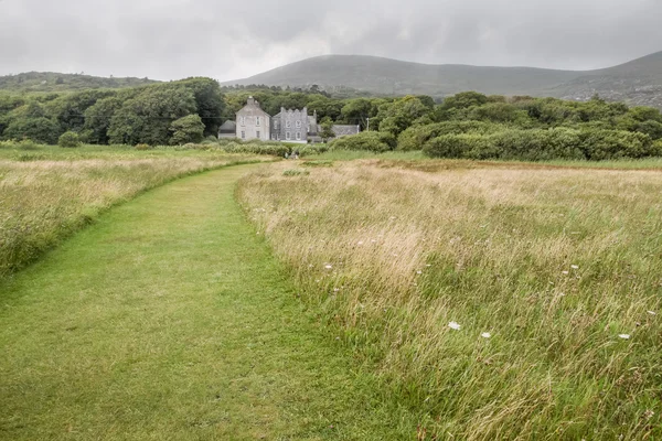 Louky v derrynane house — Stock fotografie