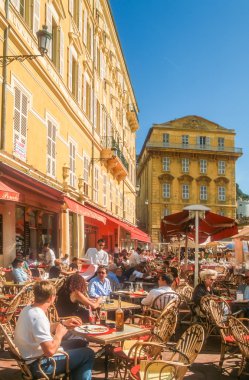Nice cours saleya sokak Cafe