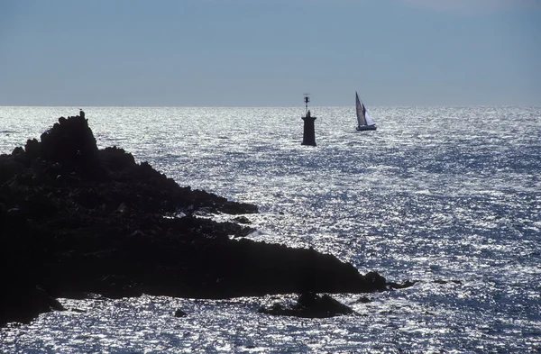 Kusten på corniche eller — Stockfoto