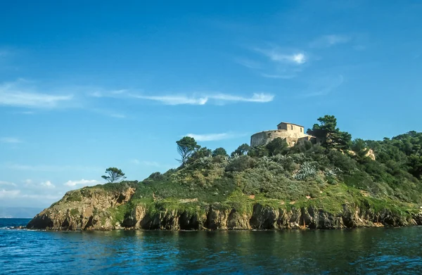 Kleine Insel der Hafenkronen — Stockfoto