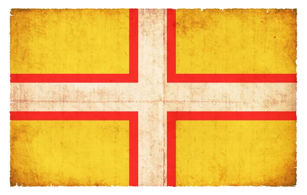 Bandeira Grunge de Dorset (Grã-Bretanha ) — Fotografia de Stock