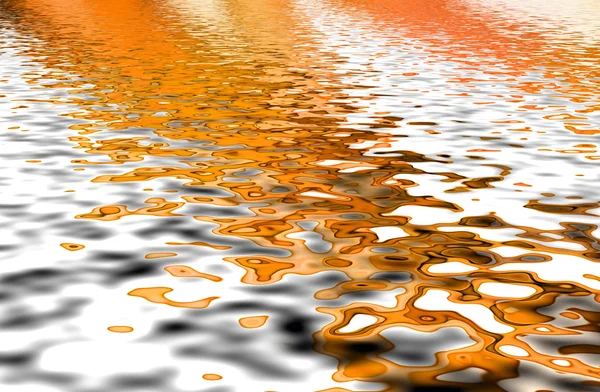 Orange water — Stock Photo, Image